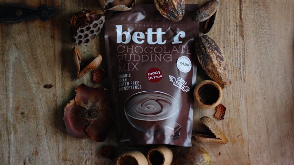 Preparado orgánico para pudding de Bett'r sabor chocolate