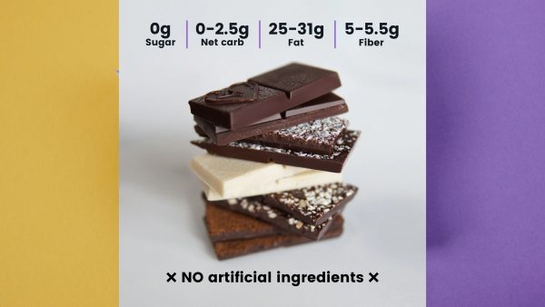 Funky Fat chocolate con MCT vegano y sin gluten