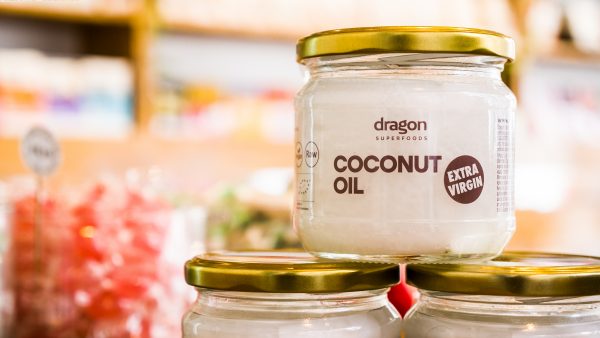 Aceite de coco Dragon Superfoods extra vírgen vegano y sin gluten