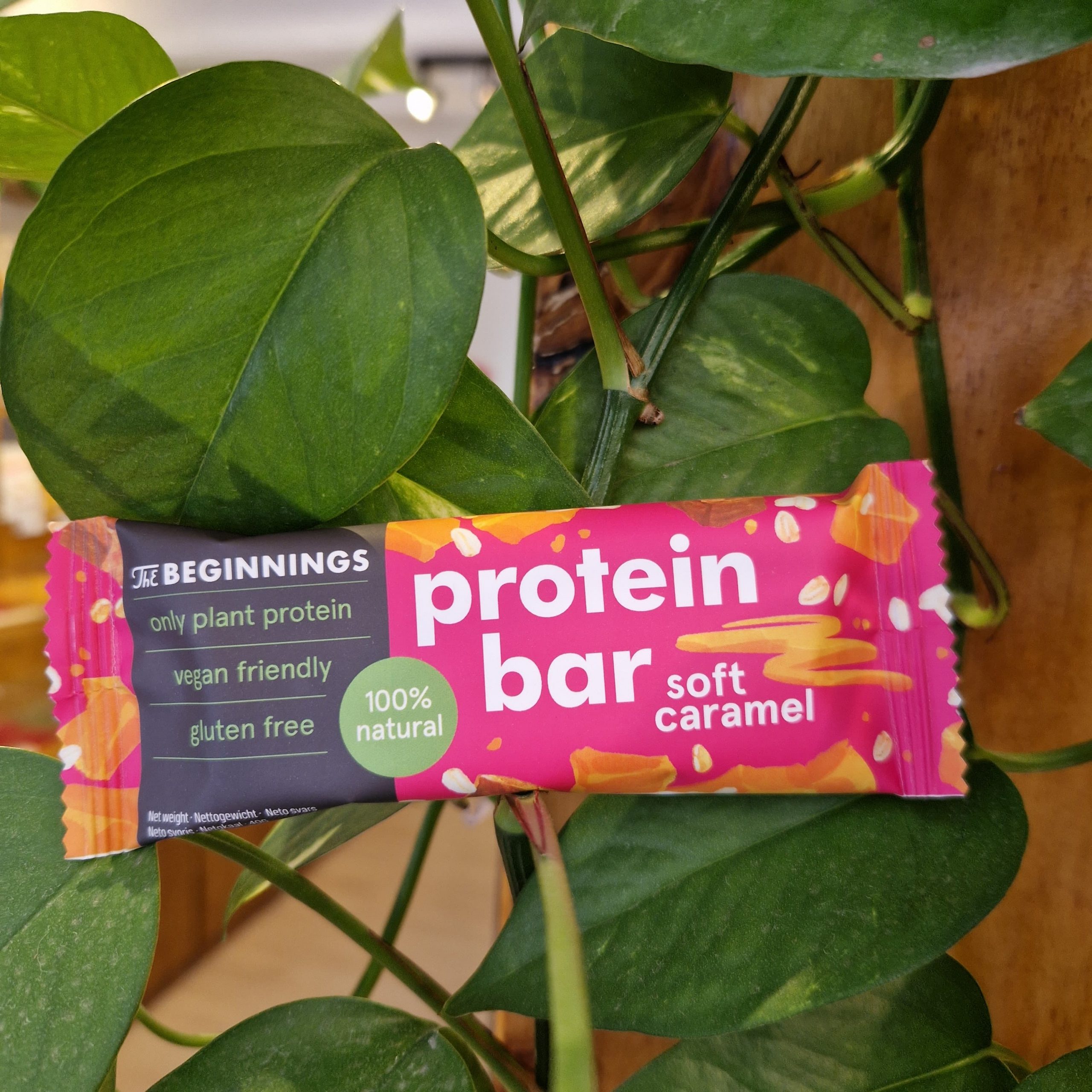 Barrita proteica de caramelo suave The Beginnings