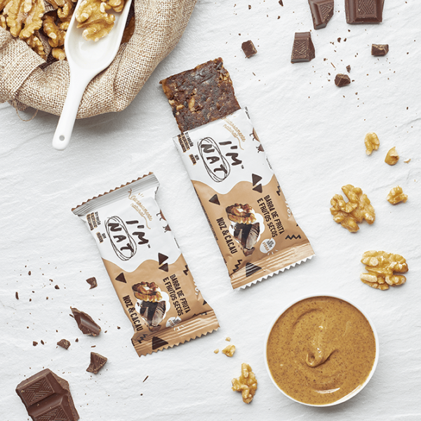 Barrita de nuez & cacao de I'm Nat