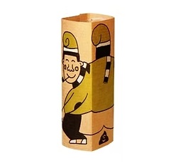 Caganer - Turrón de choco negro y almendras de Massaxuxes