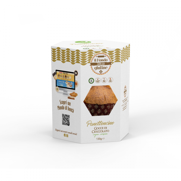 MINI Panettone artesanal con Chips de Chocolate - vegano & sin gluten