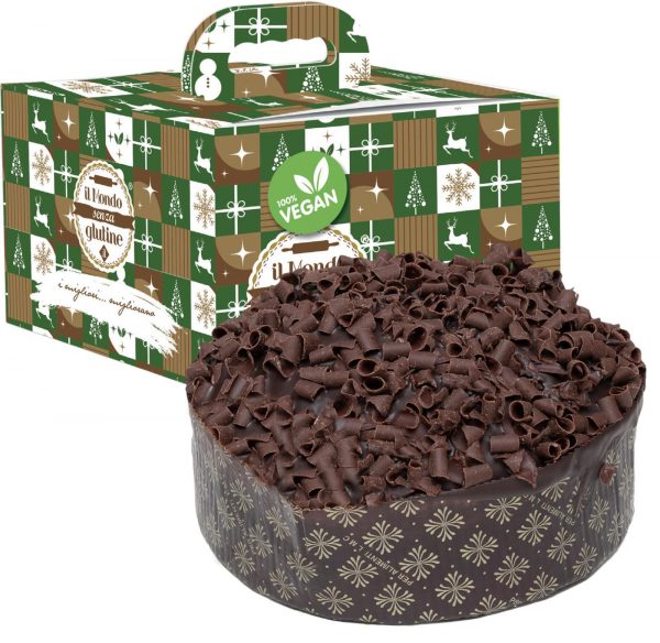 Panettone artesanal con Chips de Chocolate - vegano & sin gluten